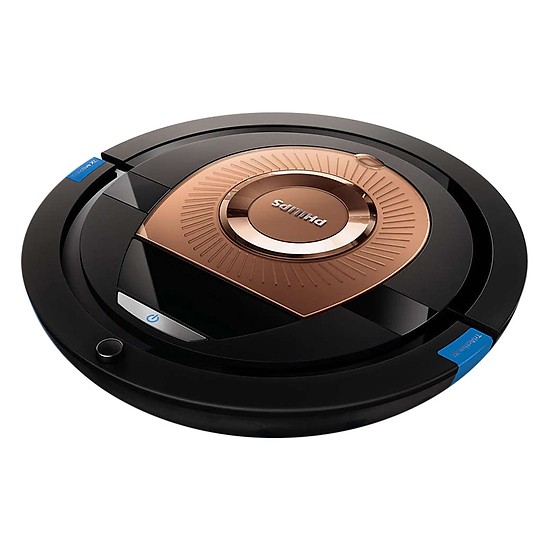 Robot Hút Bụi Philips FC8776 – Vàng Đồng – Hàng chính hãng