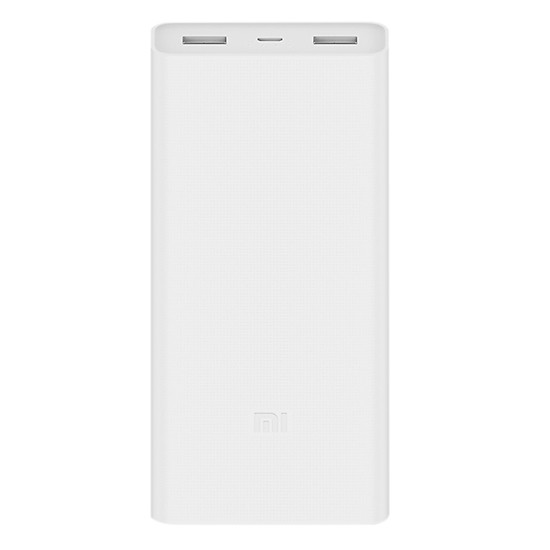 Pin Sạc Dự Phòng Xiaomi Mi 2C 20.000 mAh 2 Cổng USB Tích Hợp QC 3.0 PLM06ZM – Hàng Chính Hãng
