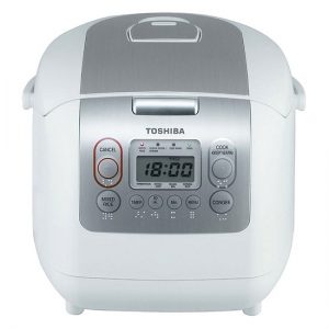 Nồi Cơm Điện Tử Toshiba RC-18NMFVN(WT) (1.8L) – Trắng – Hàng chính hãng